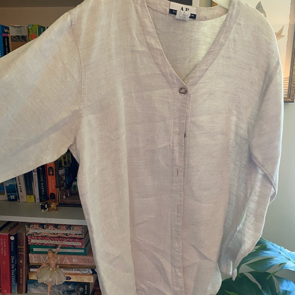 AP Collection California linen button down